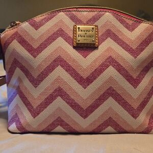 Dooney & Bourke Robin Crossbody, Pink Chevron